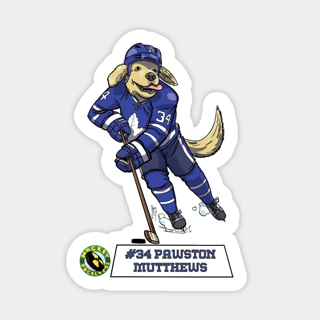 Pawston Mutthews Sticker by JeffMartinArt